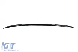 Dekoratív tetősín alumínium tetőcsomagtartó Porsche Macan (2014-2023) zongoralakk fekete-image-6107827