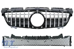 image-37-Devant & Grille inférieure pour Mercedes SLK R172 11-15 GT-R Panamericana Look Chrome