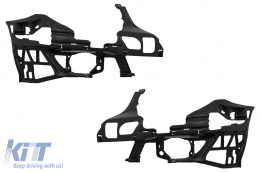 image-66-Devant Pare-chocs Support pour Mercedes Classe E W211 Facelift 2006-2009 Berline