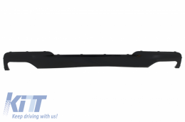 Diachvths aéra diplís exódou Brilliant Mavro Edition me Ákroi Exatmíseon Athlhtikó M-Teck 550i V8 LCI Tetrágono katállhlo gia BMW F10 F11 2011-2017-image-6027497