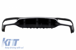 Diachvths aéra Píso Profulaktíras me Ákroi Exatmíseon Chrómio Edition katállhlos gia Mercedes E-Class W213 Grammí AMG (2016-2019) E63 Schediasmós-image-6044686