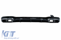 image-3-Diachvths aéra Píso Profulaktíras me Ákroi Exatmíseon katállhlos gia Mercedes E-Class W213 Seirá Athlhtikí (2016-2019) Pakéto nvchtas E63s Schediasmós All Mavro Night