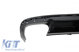 Diachvths koilóthtas Píso Profulaktíras katállhlos gia VW Passat CC (2012-2017) Seirá R Schediasmós Twin Double Exhaust-image-6023201