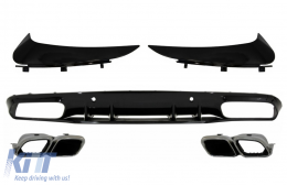 image-31-Diachvths Profulaktíras me ptervgia Píso Profulaktíras profulaktíra katállhlo gia Mercedes C-Class C205 A205 Koupé Cabriolet (2014-2019) Ananéosh C63S Schediasmós