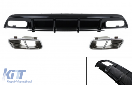 image-9-Diachýtis, Boúkes Siganiéras Exátmisis gia Mercedes W176 A 13-18 A45 Facelift Look