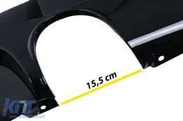 Diachýtis píso profylaktíra me LED gia BMW Seirá 3 E90 E91 2004-2012 2 Monés Prízes-image-6165604