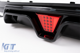 Diachýtis profylaktíra me LED gia BMW Seirá 5 G30 G31 17-2024 M5 Design Lamperó Mávro-image-6127109