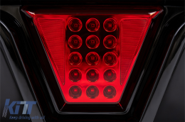 Diachýtis profylaktíra me LED gia BMW Seirá 5 G30 G31 17-2024 M5 Design Lamperó Mávro-image-6127112