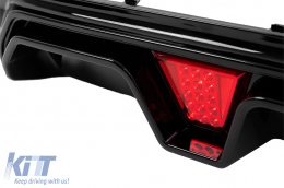 Diachýtis profylaktíra me LED gia BMW Seirá 5 G30 G31 17-2024 M5 Design Lamperó Mávro-image-6127119