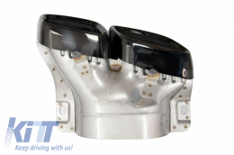 Diaskorpistís Píso Profulaktíra katállhlos gia Mercedes C-Class W205 S205 (2014-2020) C63S Schediasmós Mavro sumboulés Móno gia AMG Seirá Athlhtikí-image-6055665