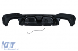 Diaskorpistís Píso Profulaktíra katállhlos gia BMW Seirá 5 G30 G31 Limouzína Touring (2017-2024) M5 Schediasmós Carbon Insertion-image-6128485