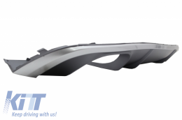 Diaskorpistís Píso Profulaktíra me ákres Ákroi Exatmíseon Píso solínes katállhlos gia Audi A4 B9 8W Sedan Avant S-line (2016-2018) S4 Schediasmós-image-6055268