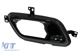 Diaskorpistís Píso Profulaktíra me ákres exátmishs katállhlos gia Land Range Rover Velar SUV L560 (2017-up) Dunamikó Look Piáno Mavro-image-6076981