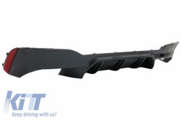 Diaskorpistís Píso Profulaktíra me Ákroi Exatmíseon Mavro katállhlo gia BMW Seirá 5 G30 G31 Limouzína Touring (2017-up) M5 Schediasmós-image-6058190