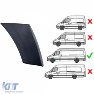 Die linke Kotflügelverkleidung ist geeignet für Mercedes Sprinter W906 2006-2018-image-6208580