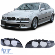 image-8-Diffuser lenses headlight glasses indicators smoke fits for BMW 5 Series E39 1995-2000