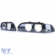Diffuser lenses headlight glasses indicators smoke fits for BMW 5 Series E39 1995-2000-image-6264290