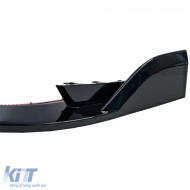Diffuseur arrière de performance en 3 pièces noir brillant adapté pour BMW X5 G05 à partir de 2018-image-6257304