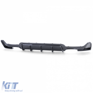 Diffuseur arrière en carbone + embout d'échappement au look sportif adapté pour BMW F32 F33 F36 425 428 430-image-6205303