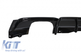 Diffuseur arrière pour BMW 3er F30 F31 11+ embouts Limo Touring M Performance-image-6044316