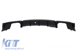 Diffuseur arrière pour BMW 3er F30 F31 11+ embouts Limo Touring M Performance-image-6044317