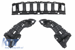 Diffuseur arrière pour Mercedes Classe C C205 A205 Coupé Cabriolet 14-19 C63 Look-image-6032866