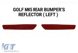 image-13-Diffuseur arrière réflecteur droit adapté pour Golf 5 R32 / 2003-2009