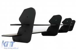 Diffuseur arrière Splitter Extension pour VW Golf 7.5 Facelift R 2017-2020-image-6077294