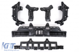 Diffuseur Échappement Argent Conseils pour Mercedes GLC Coupé Facelift C253 20-GLC63 Look-image-6084501