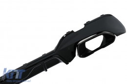 Diffuseur Échappement Conseils pour BMW 3 G20 G28 Sedan G21 Touring 19+ M340i M Look Noir-image-6078178