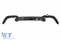 Diffuseur Échappement Conseils pour BMW 3 G20 G28 Sedan G21 Touring 19+ M340i M Look Noir-image-6094343