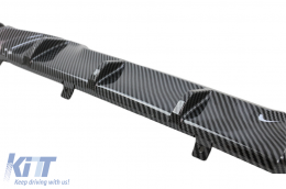 Diffuseur Échappement Conseils pour BMW 3 G20 G28 Sedan G21 Touring 19+ M340i M Look Noir-image-6094344