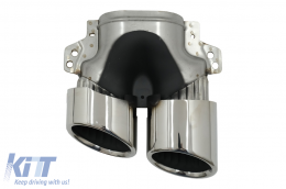 Diffuseur Chrome Conseils pour Mercedes CLA X118 C118 Sport Line 2019+ CLA45S Look-image-6078458