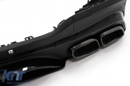 Diffuseur Conseils pour Mercedes GLC SUV X253 Facelift 2020+ GLC63 Look Night Package-image-6084542