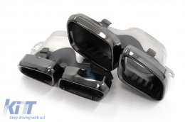Diffuseur Conseils pour Mercedes GLC SUV X253 Facelift 2020+ GLC63 Look Night Package-image-6084550