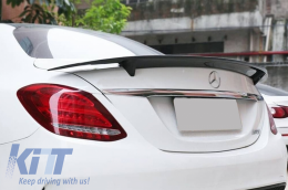 Diffuseur Conseils Spoiler Coffre pour Mercedes C W205 S205 AMG Line 2014-2020 C43 Look-image-6078682
