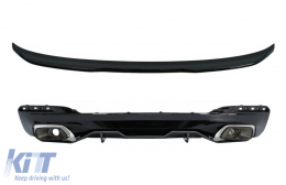 image-13-Diffuseur Conseils Spoiler de coffre pour BMW 5 G30 16-19 540 M Performance Look Carbone