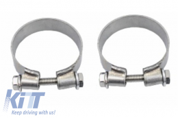 Diffuseur d'air pour Audi A4 B9 8W Berline Avant 16-18 Embouts Tuyaux Look S4-image-6055088