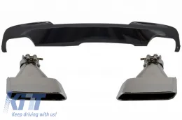 image-27-Diffuseur d'air pour BMW F10 F11 11-17 Embouts Sport M-Teck 550i V8 LCI Look