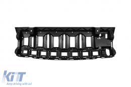 Diffuseur de type E53 avec embouts chromés, adapté au pare-chocs arrière A Design sur Mercedes E-Class W213 berline 2016-2022, laqué noir avec garniture chromée, -oo--oo--image-6149054