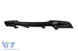 Diffuseur de type M3 adapté au pare-chocs arrière M Technik sur BMW Série 3 E90 berline, E91 touring 2004-2011 -oo--oo--image-6143717