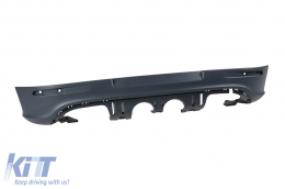 Diffuseur de type R32 adapté pour pare-chocs arrière pour Volkswagen Golf V 2004-2008 --o-o---image-6231469