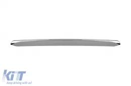 Diffuseur de type S63 avec embouts chromés pour pare-chocs arrière A Design adapté pour Mercedes Classe S W222 2013-2017 -oo--oo-, avec garniture chromée-image-6132202
