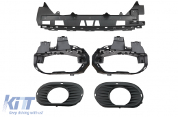 Diffuseur Grille pour Mercedes CLA X118 C118 Sport Line 19-05.2023 CLA35 GTR Look-image-6080462