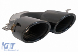 Diffuseur Noir Conseils pour Mercedes GLE W167 SUV V167 Ligne Sport 19+ Night Package-image-6078805