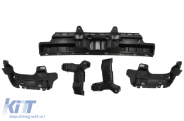 Diffuseur Noir Silencieux Conseils pour Mercedes GLC Coupé Facelift C253 20+ GLC63 Look-image-6084520