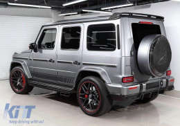 Diffuseur Pare-chocs arrière pour Mercedes Classe G Facelift W463 W464 2018+-image-6073202