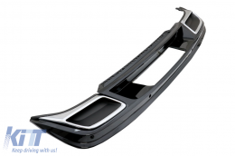Diffuseur pare-chocs arrière pour VW Tiguan II Mk2 AD BW 2016-05.2020 R-Line Look-image-6086356