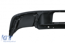 Diffuseur pare-chocs arrière pour VW Tiguan II Mk2 AD BW 2016-05.2020 R-Line Look-image-6086358