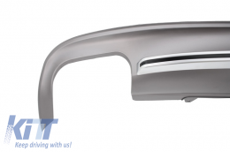Diffuseur Pare-chocs pour Audi A5 8T 4 portes 12-15 Embouts Facelift S5 Look-image-6026806